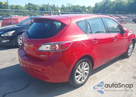 2013 Mazda 3 I from USA, damaged, VIN JM1BL1L7XD1834274